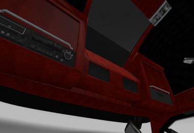 Volvo FH16 2012 Red/Black Interior v1