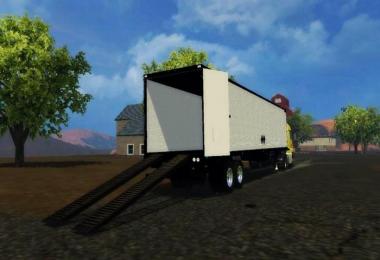 White Great Dane Trailer