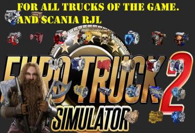 Powerful engines Pack 10 + 14 transmissions v2