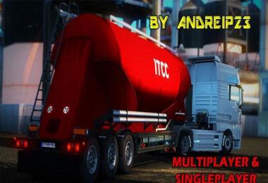38 Tonnes Cement Trailer By AndreiP23