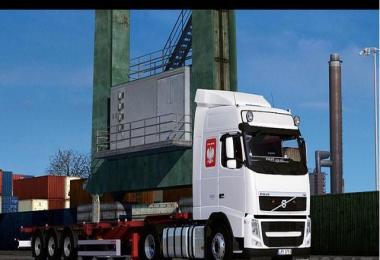 Volvo FH 13 Globetrotter + Container Platform