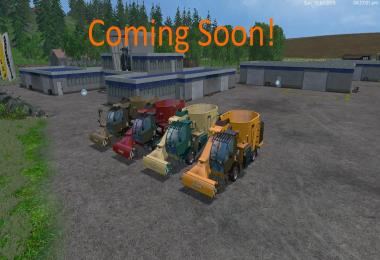 New Holland + Cat Truck Trailer Packs By Eagle355th v2