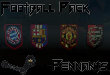 Football Pennants Pack