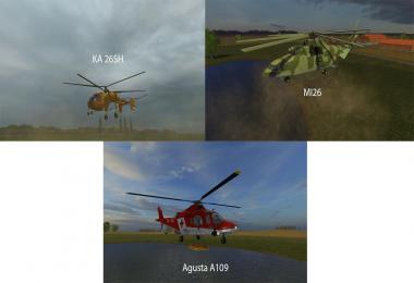 FS15 Big Mods Pack V19 Helicopters Pack V1
