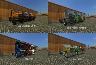 FS15 Big Mods Pack V20 Trucks Pack V1