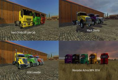 FS15 Big Mods Pack V20 Trucks Pack V1