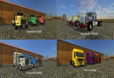 FS15 Big Mods Pack V20 Trucks Pack V1