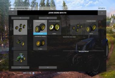 John Deere 6810 animated v1.0