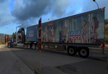 Kit. Kenworth K200 + Trailer (Long) Skins with the girls