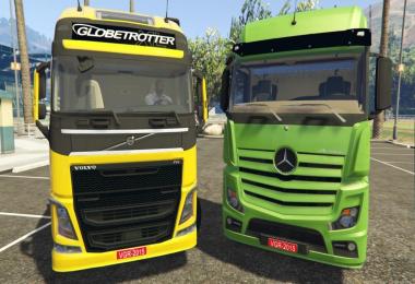 MB Actros MPIV and Volvo FH Series Reworked Stock Sound V2