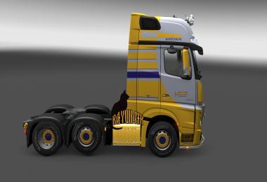 Mercedes Benz New Actros Havecon skin 1.24