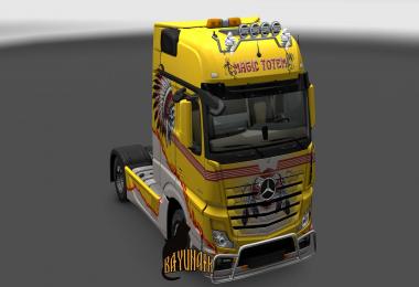 Mercedes Benz New Actros Indian Stile skin 1.24
