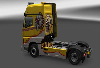Mercedes Benz New Actros Indian Stile skin 1.24
