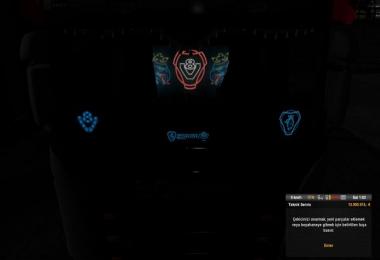 Mighty Griffin & V8 Backlight