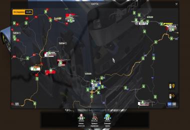 Orient Express Map v9.1 + Turkey compatible with ProMods