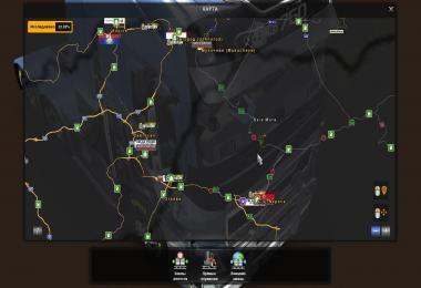 Orient Express Map v9.1 + Turkey compatible with ProMods