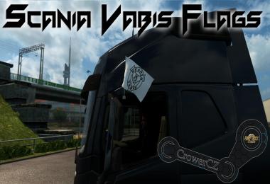 Original Scania Vabis Flags 1.24