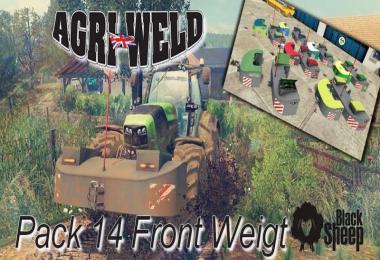 Pack 14 Front weight AGRI WELD options Fuel v1.0