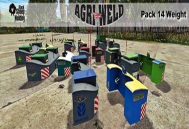 Pack 14 Front weight AGRI WELD options Fuel v1.0