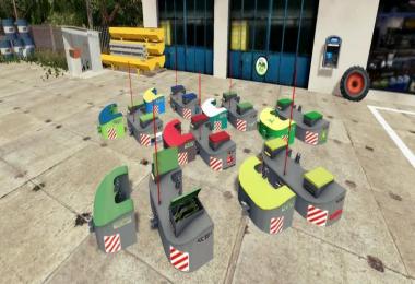 Pack 14 Front weight AGRI WELD options Fuel v1.0