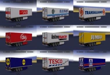 Pack trailer fridge custom 1.24