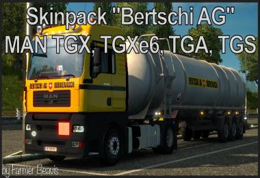Skinpack Bertschi AG for MAN trucks v1