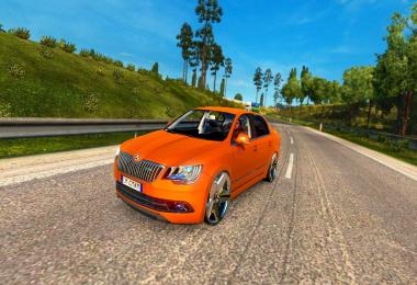 Skoda Superb RS Edition Reworked + Interior v1.0 (1.24.x)