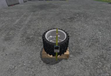 Twin tires, snow chains Pack STEYR 8130 SK2 v1.0