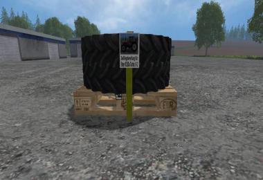 Twin tires, snow chains Pack STEYR 8130 SK2 v1.0