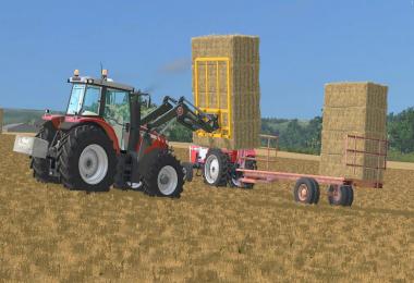 Homemade Bale Trailer v1