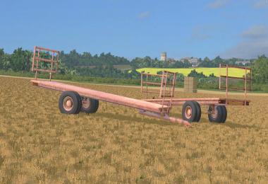 Homemade Bale Trailer v1