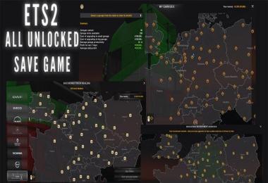 All Unlocked Save Game for last Version