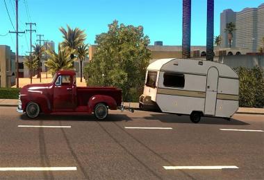 Cars with caravans a.i. traffic