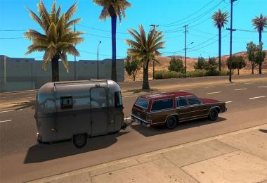 Cars with caravans a.i. traffic