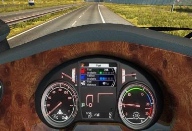 DAF XF Euro 6 Board Computer with own Sounds