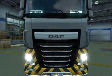 Daf XF EURO6 1200Ps Motor and gear v3
