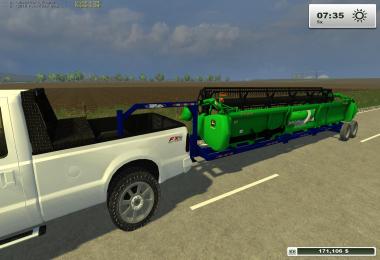 Gooseneck Header Trailer