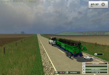 Gooseneck Header Trailer