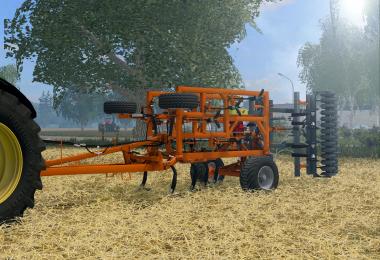 Laumetris trailed arrow type harrow cultivator SL-4T v1