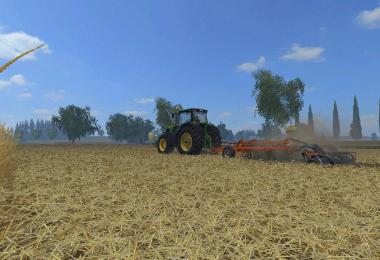 Laumetris trailed arrow type harrow cultivator SL-4T v1