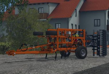 Laumetris trailed arrow type harrow cultivator SL-4T v1
