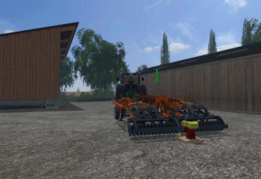 Laumetris trailed arrow type harrow cultivator SL-4T v1