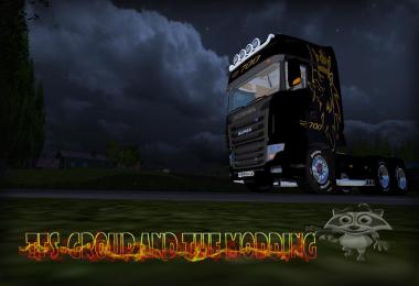 SCANIA BLEU BLACK 700EVO tfsgroup