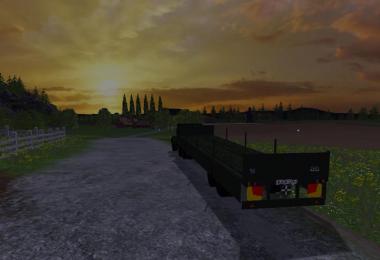 Magirus Deutz Jupiter truck with semi trailer v1.15