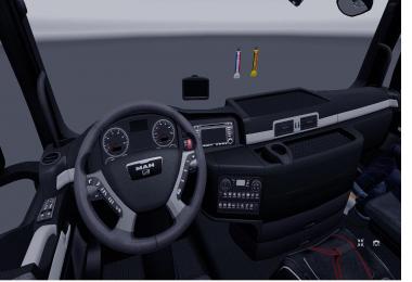 MAN TGX Madster v2.2 Black Interior 1.24