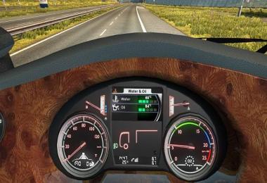 New DAF XF 105 Board Computer with Own Sounds