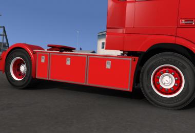 Red & White abasstreppas Wheels 1.24