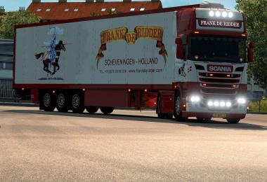 Scania Frank De Ridder + Trailer