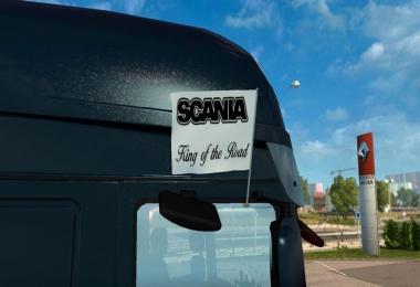 Scania King of the Road Flags
