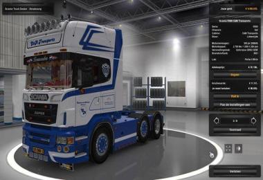 Scania R500 C&M Transport + Trailer 1.24-1.25